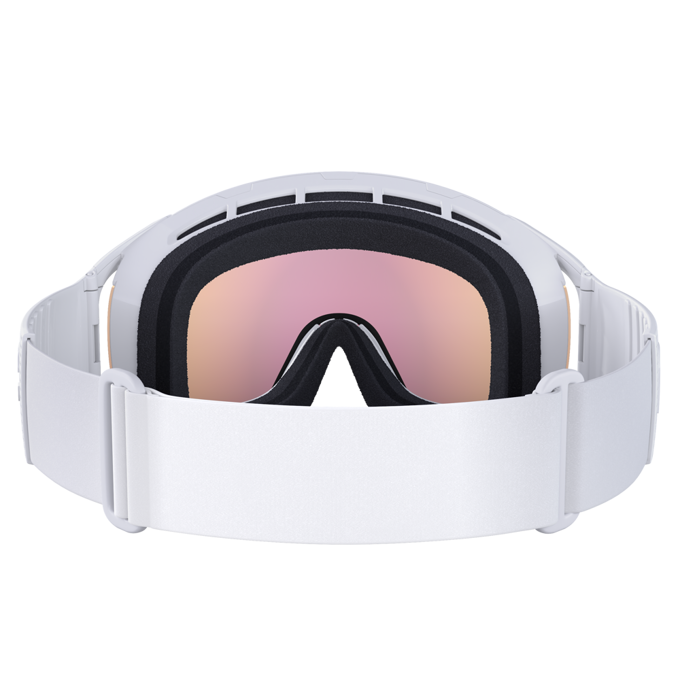 Goggles POC Zonula Clarity Hydrogen White/Spectris Orange - 2022/23