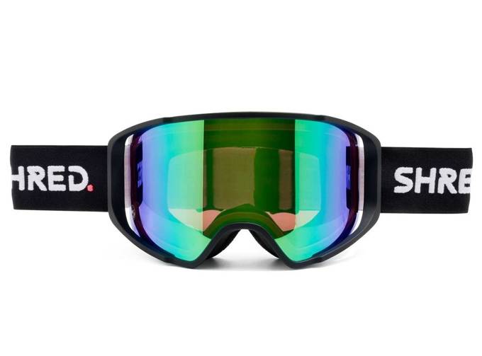 Goggles SHRED SIMPLIFY+ BLACK + spare lens - 2021/22