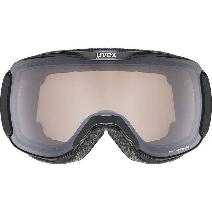 Goggles UVEX Downhill 2100 V Black Shiny/Silver - 2023/24