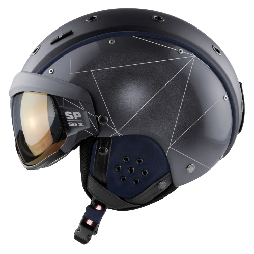 Helmet Casco SP-6 Limited Black Geometric - 2024/25