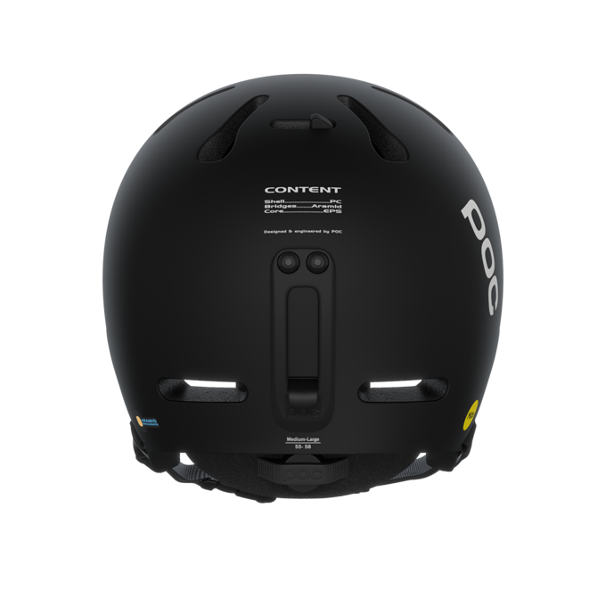 Helmet POC Fornix Mips Uranium Black Matt - 2024/25