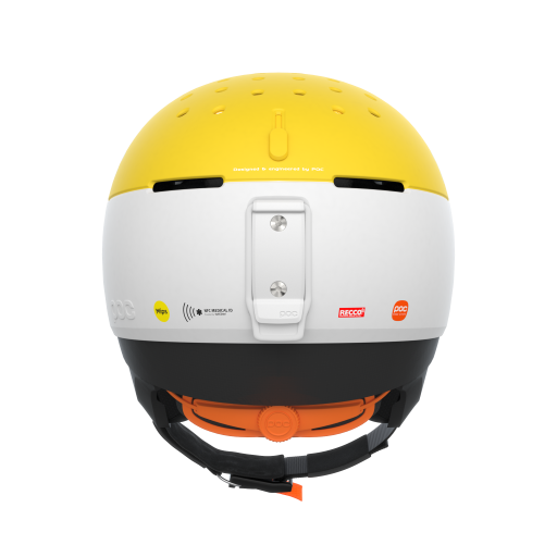 Helmet POC Meninx Rs Mips Hydrogen White/Aventurine Yellow Matt - 2022/23