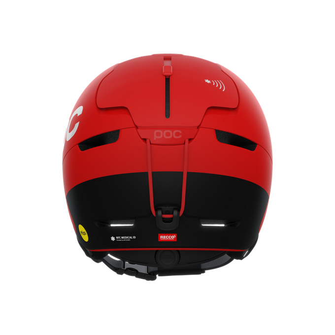 Helmet POC Obex BC MIPS Prismane Red Matt - 2024/25