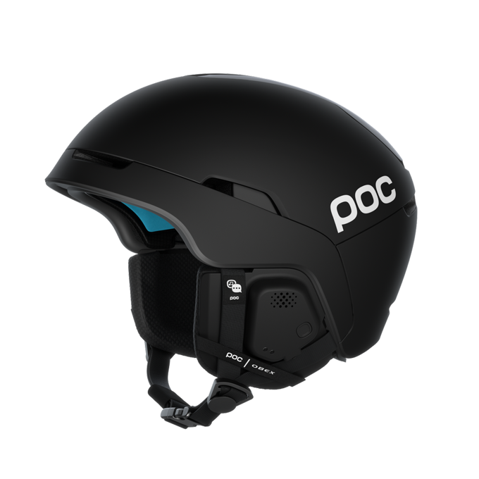 Helmet POC Obex Mips Communication Uranium Black Matt - 2023/24