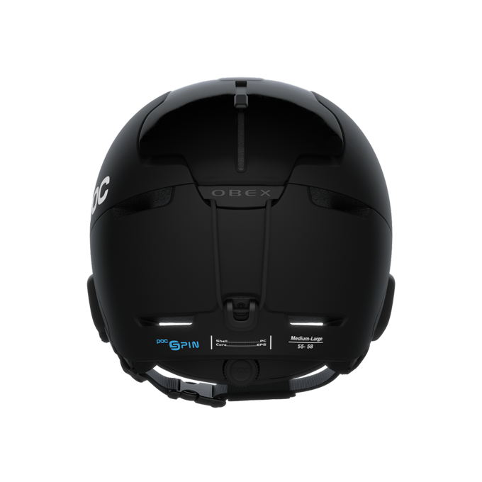 Helmet POC Obex Mips Communication Uranium Black Matt - 2023/24