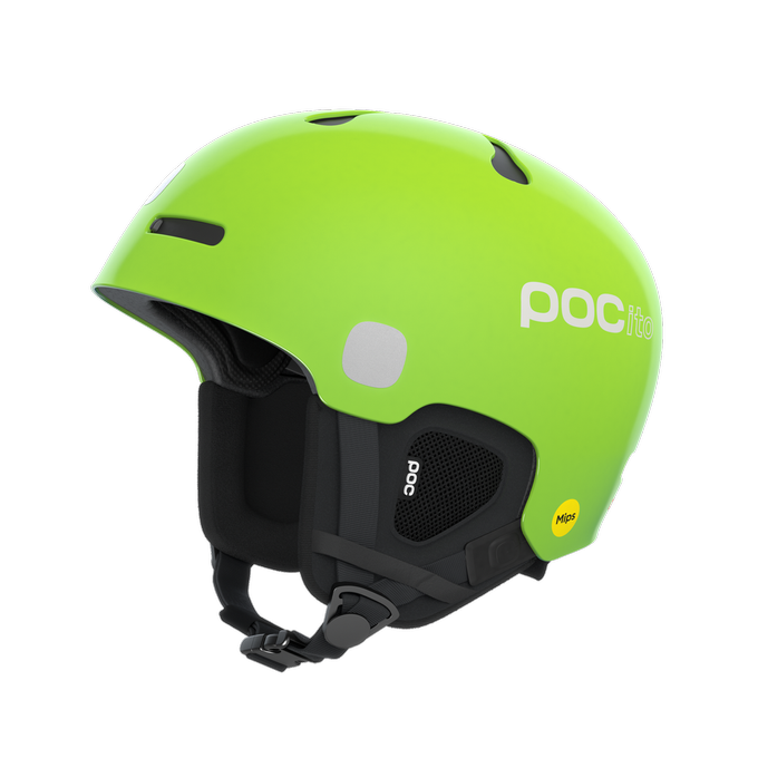 Helmet POC Pocito Auric Cut Mips Fluorescent Yellow/Green - 2023/24