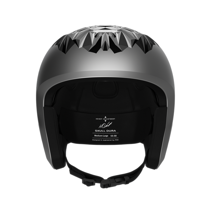 Helmet POC Skull Dura Jr Marco Odermatt Ed. Argentite Silver - 2024/25