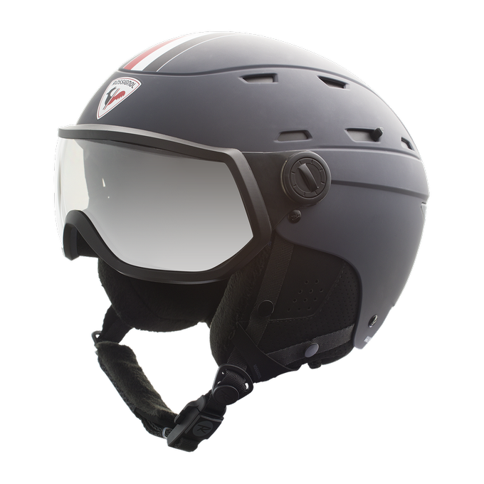 Helmet ROSSIGNOL Allspeed Visor IMP Photoc STR Grey - 2022/23
