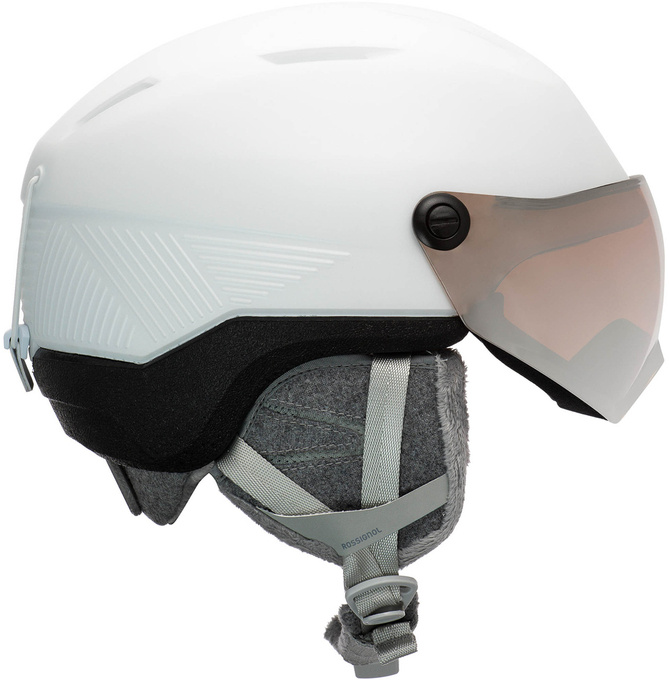 Helmet Rossignol Fit Visor Impacts W White - 2023/24