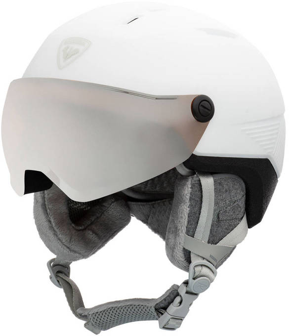 Helmet Rossignol Fit Visor Impacts W White - 2023/24