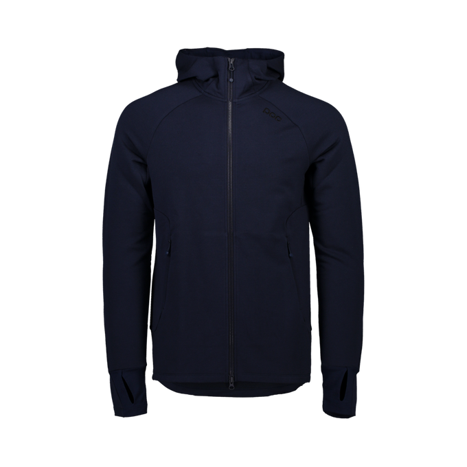 Hoodie POC M`S Merino Zip Hood Turmaline Navy - 2023/24