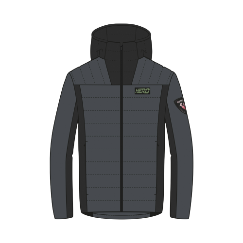 Insulation jacket Rossignol Hero Hybrid Light Jkt Onyx Grey - 2023/24