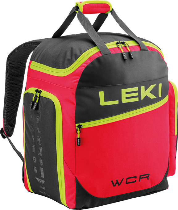 LEKI Skiboot Bag WCR 60L Red - 2023/24