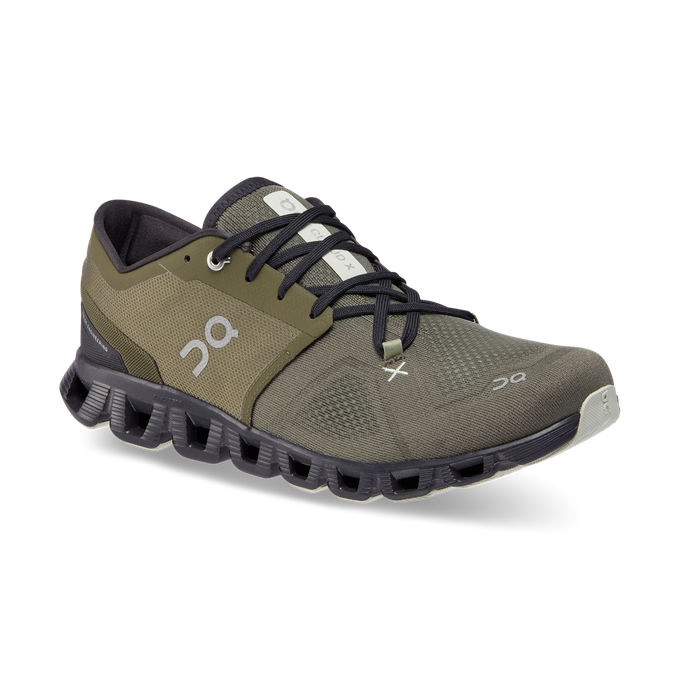 Men shoes On Running Cloud X 3 Olive/Reseda