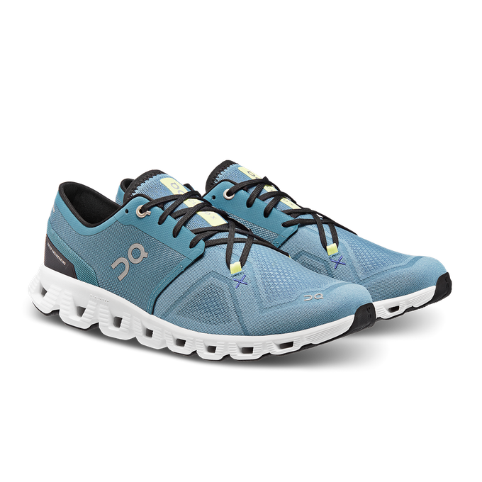 Men shoes On Running Cloud X 3 Pewter/White