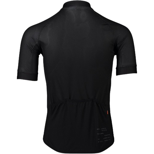 POC M's Essential Road Logo Jersey  Uranium Black/Hydrogen White - 2024