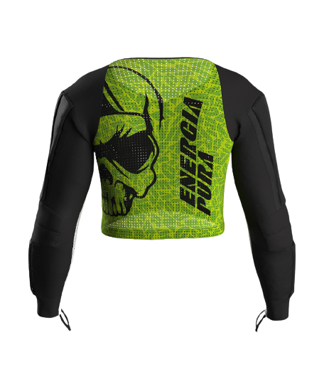 Protector ENERGIAPURA Maglia Racing Green/Black - 2023/24