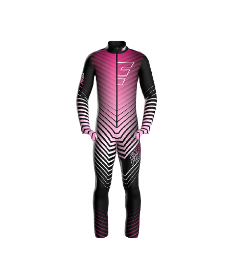 Race Suit ENERGIAPURA Active Black/Fuxia (insulated,unpadded) - 2023/24