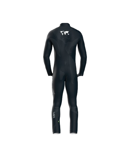 Race Suit ENERGIAPURA Globe Black Junior (non insulated, light padded) - 2023/24
