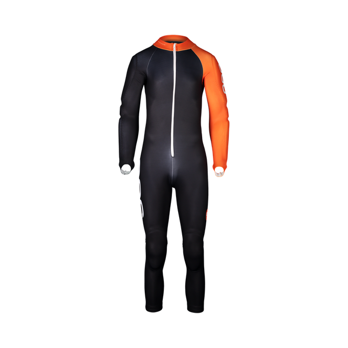 Race Suit POC Skin GS Uranium Black/Zink Orange - 2023/24