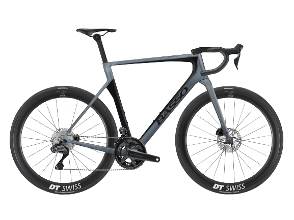 Road bike Basso Diamante SV Ultegra Di2 Enigma Black/Swiss ARC - 2023