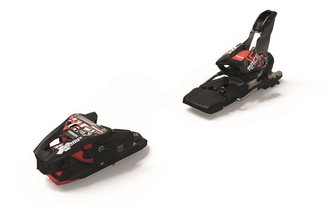 Ski bindings Marker XComp 16 Black Flo Red - 2023/24