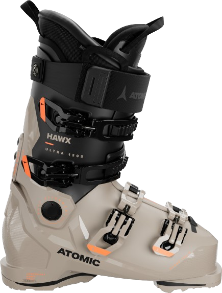 Ski boots Atomic Hawx Ultra 120 S GW Cement/Black/Orange - 2024/25