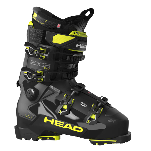 Ski boots HEAD Edge 120 HV GW Black/Yellow - 2024/25