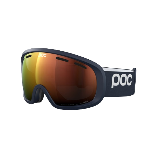 Ski goggles POC Fovea Mid Apatite Navy/Partly Sunny Orange - 2024/25