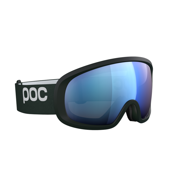 Ski goggles POC Fovea Mid Pargasite Green/Partly Sunny Blue - 2024/25