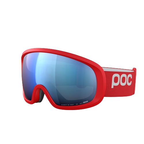 Ski goggles POC Fovea Mid Prismane Red/Partly Sunny Blue - 2024/25