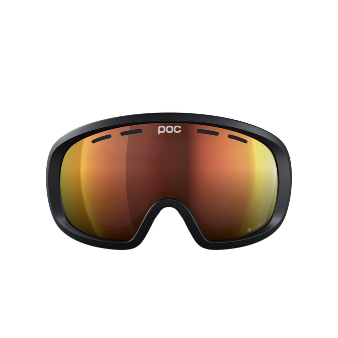 Ski goggles POC Fovea Mid Uranium Black/Partly Sunny Orange - 2023/24