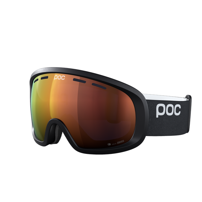 Ski goggles POC Fovea Mid Uranium Black/Partly Sunny Orange - 2023/24