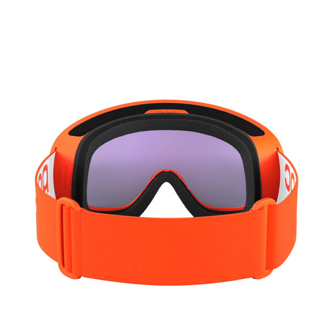 Ski goggles POC Fovea Mid Zink Orange/Partly Sunny Blue - 2024/25