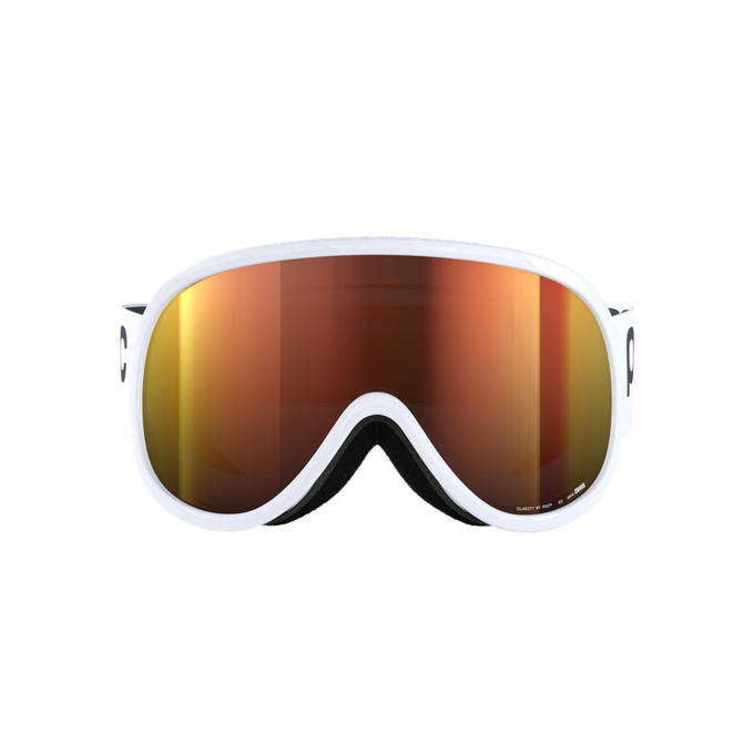 Ski goggles POC Retina Mid Hydrogen White/Partly Sunny Orange - 2024/25