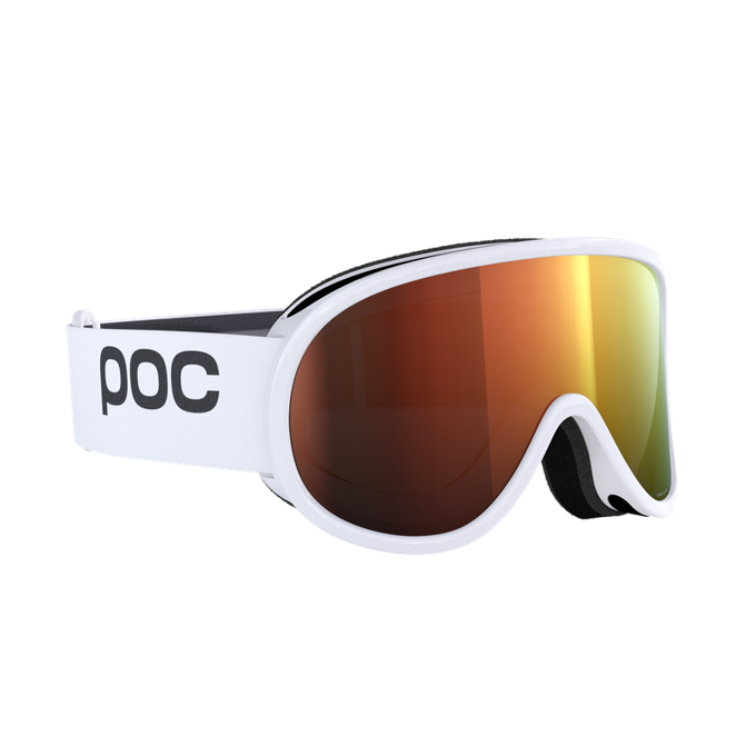 Ski goggles POC Retina Mid Hydrogen White/Partly Sunny Orange - 2024/25