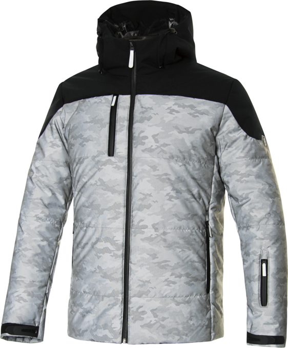 Ski jacket ENERGIAPURA AXAMS JACKET REFLEX CAMOUFLAGE/BLACK - 2021/22