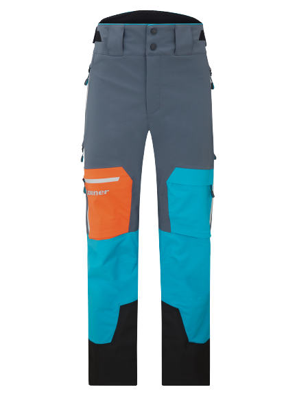 Ski pants Ziener Tewes Full-Zip Man Carribean Ombre - 2024/25