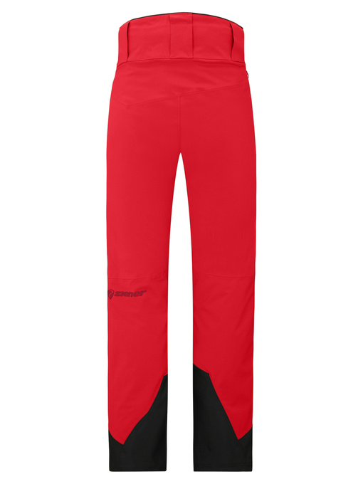 Ski pants Ziener Tewes Full-Zip Man Red Black Foggy - 2024/25