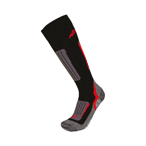 Ski socks Nordica HF 2.0 Black/Red - 2024/25