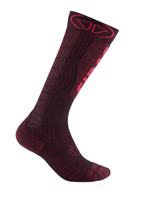 Ski socks Sidas Ski Expert Lady Burgundy - 2024/25