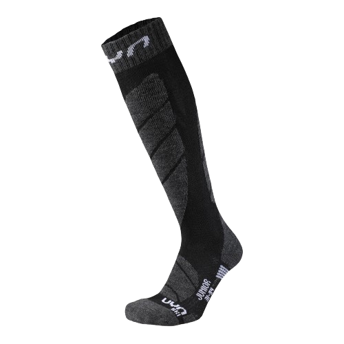 Ski socks UYN Junior Ski Socks Black - 2024/25