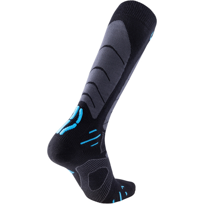 Ski socks Uyn Man Ski Touring Black/Azure - 2023/24