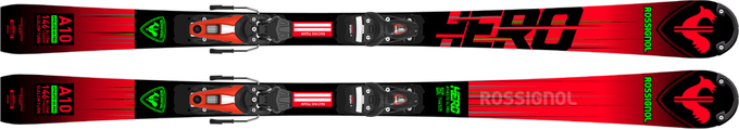 Skis Rossignol Hero Athlete SL Pro + Nx 10 GW B73 Hot Red - 2023/24