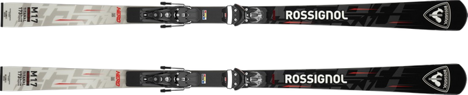 Skis Rossignol Hero Master Long Turn (LT) + Spx 14 Rockerace Black Red - 2024/25