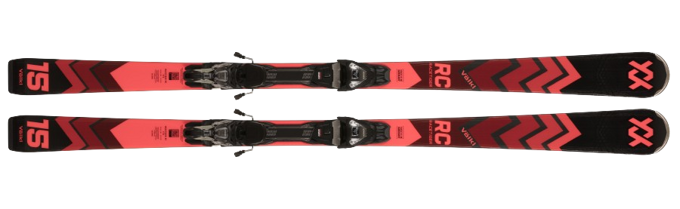 Skis Volkl Racetiger RC Black + vMotion 11 GW Black - 2024/25