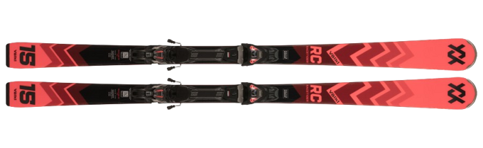 Skis Volkl Racetiger RC Red + vMotion 11 GW Black - 2024/25