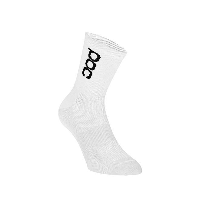 Socks POC Essential Road Sock Short Hydrogen White - 2022