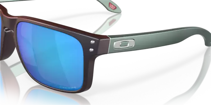 Sunglasses OAKLEY Holbrook Prizm Sapphire Lenses/Matte Black-Red Colorshift Frame - 2023