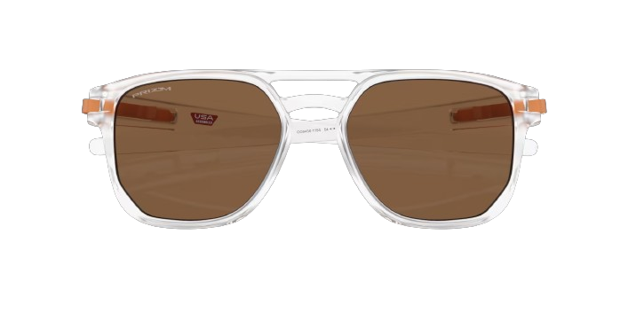 Sunglasses OAKLEY Latch Beta Introspect Collection Prizm Bronze Lenses / Matte Clear Frame